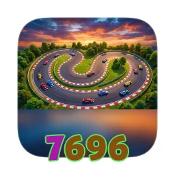 7696